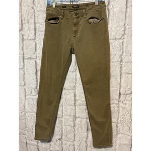 Miss Me Skinny Army Green Jean Size 30- 30W x 29L
